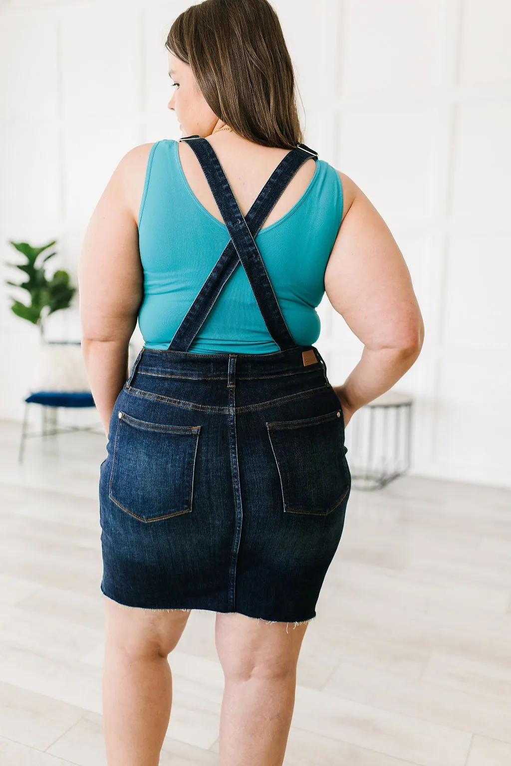 Agnes Denim Overall Dress - Judy Blue