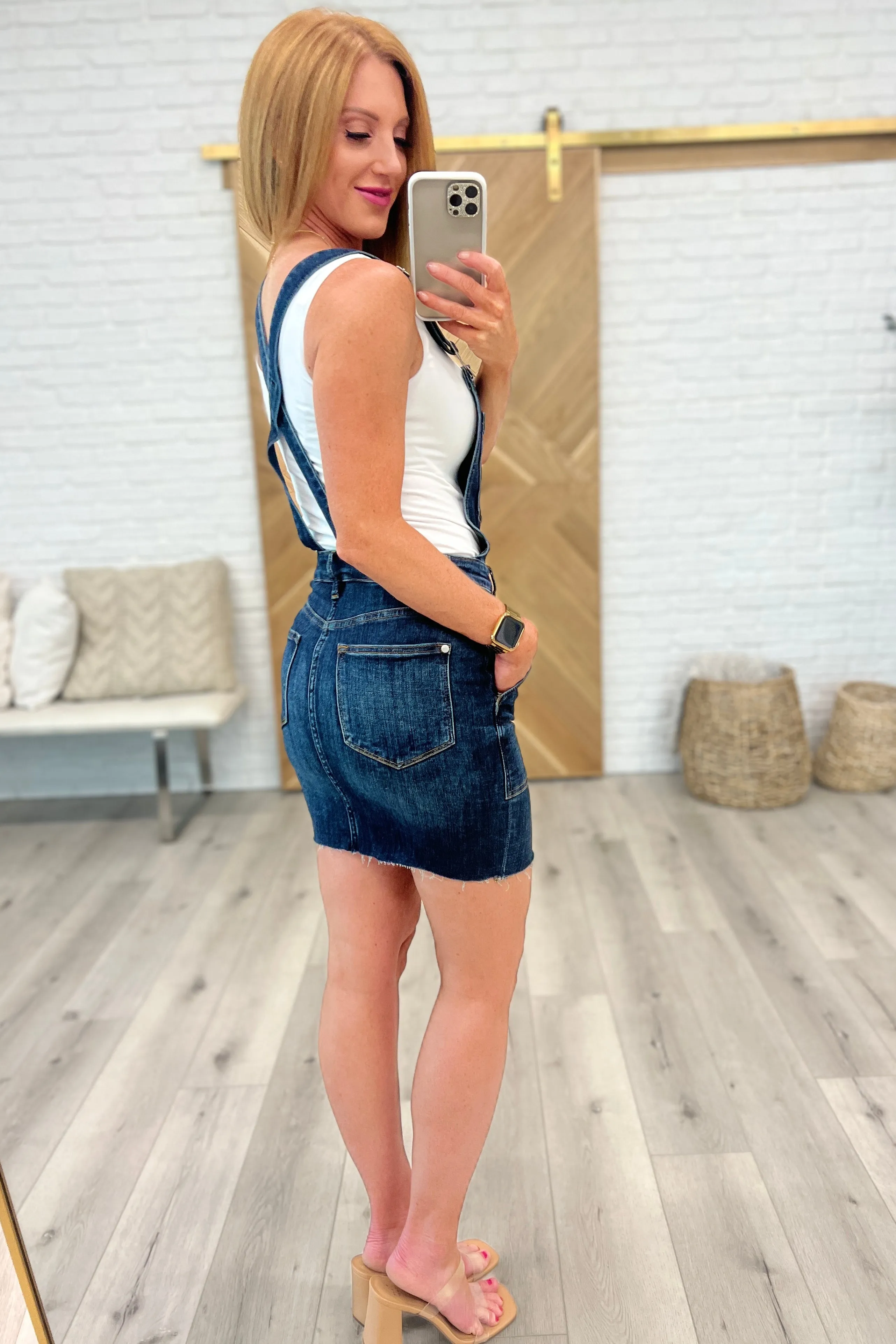 Agnes Denim Overall Dress - Judy Blue