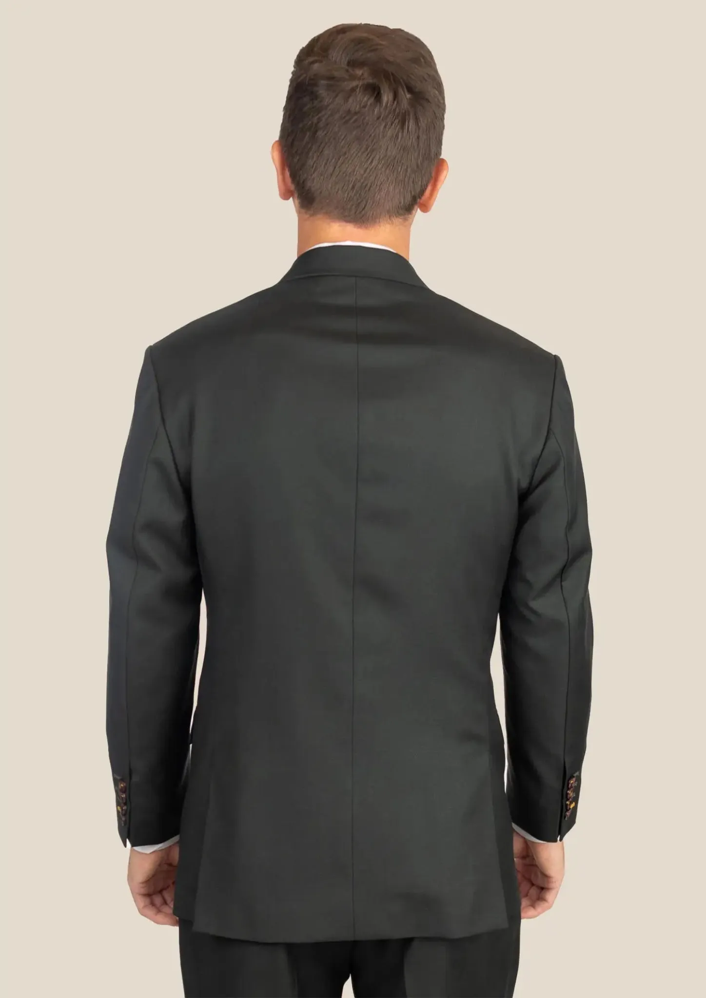 Astor Dark Green Twill Suit