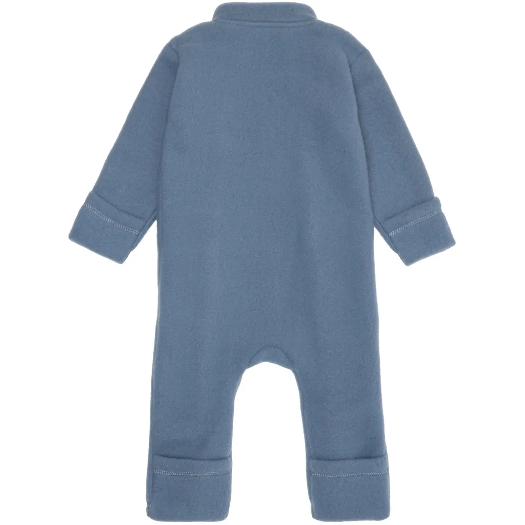 Baby Wool Suit Double Zip - Flint Stone