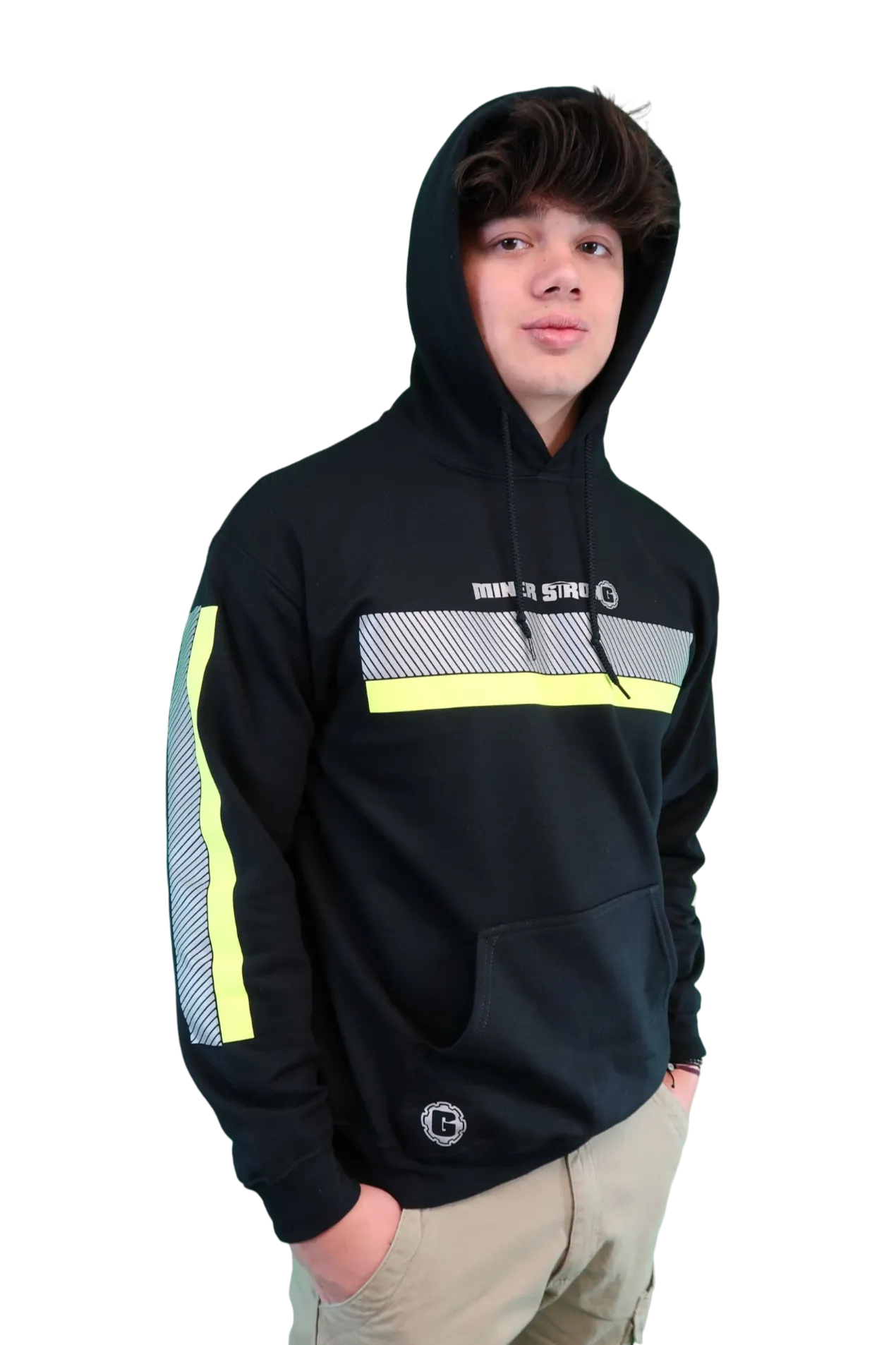 Blemished Miner Strong Reflective Hoodie