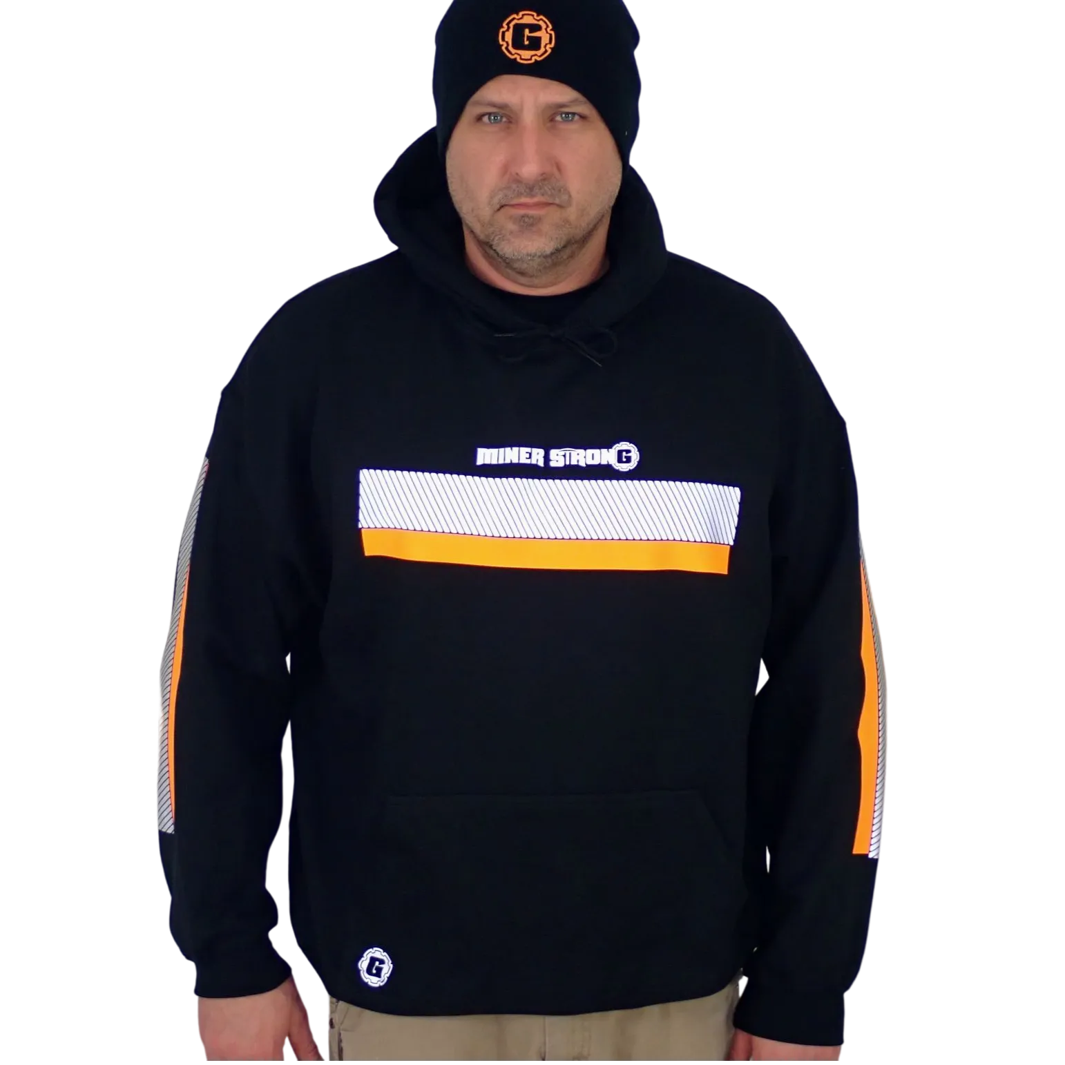 Blemished Miner Strong Reflective Hoodie