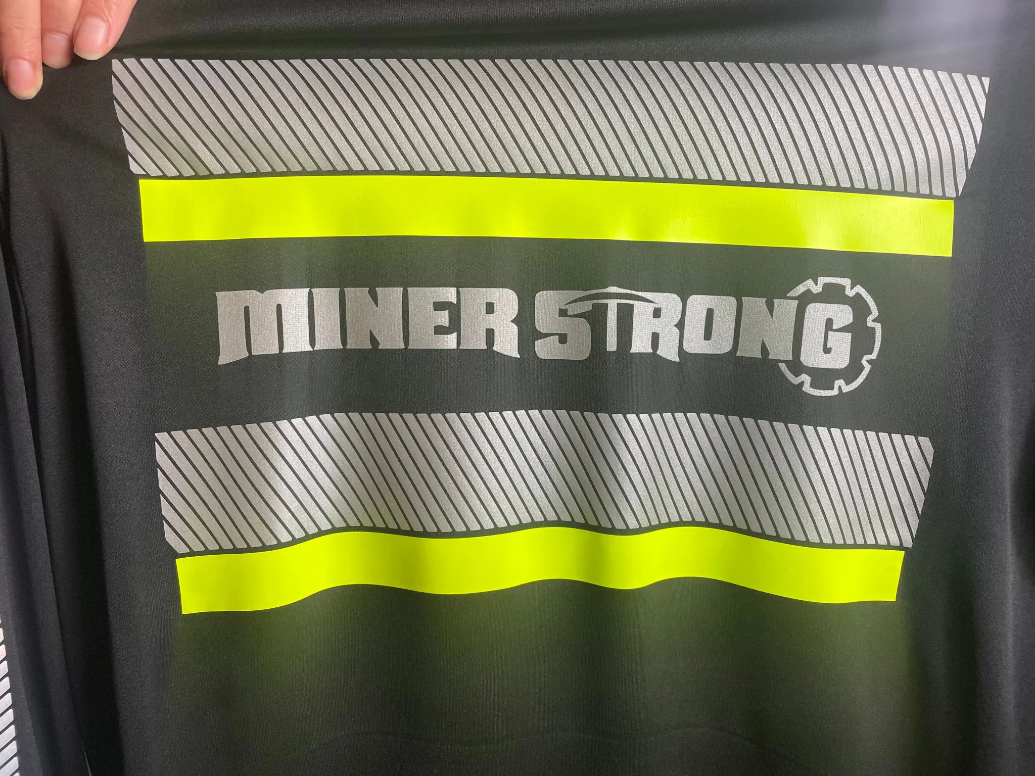 Blemished Miner Strong Reflective Hoodie