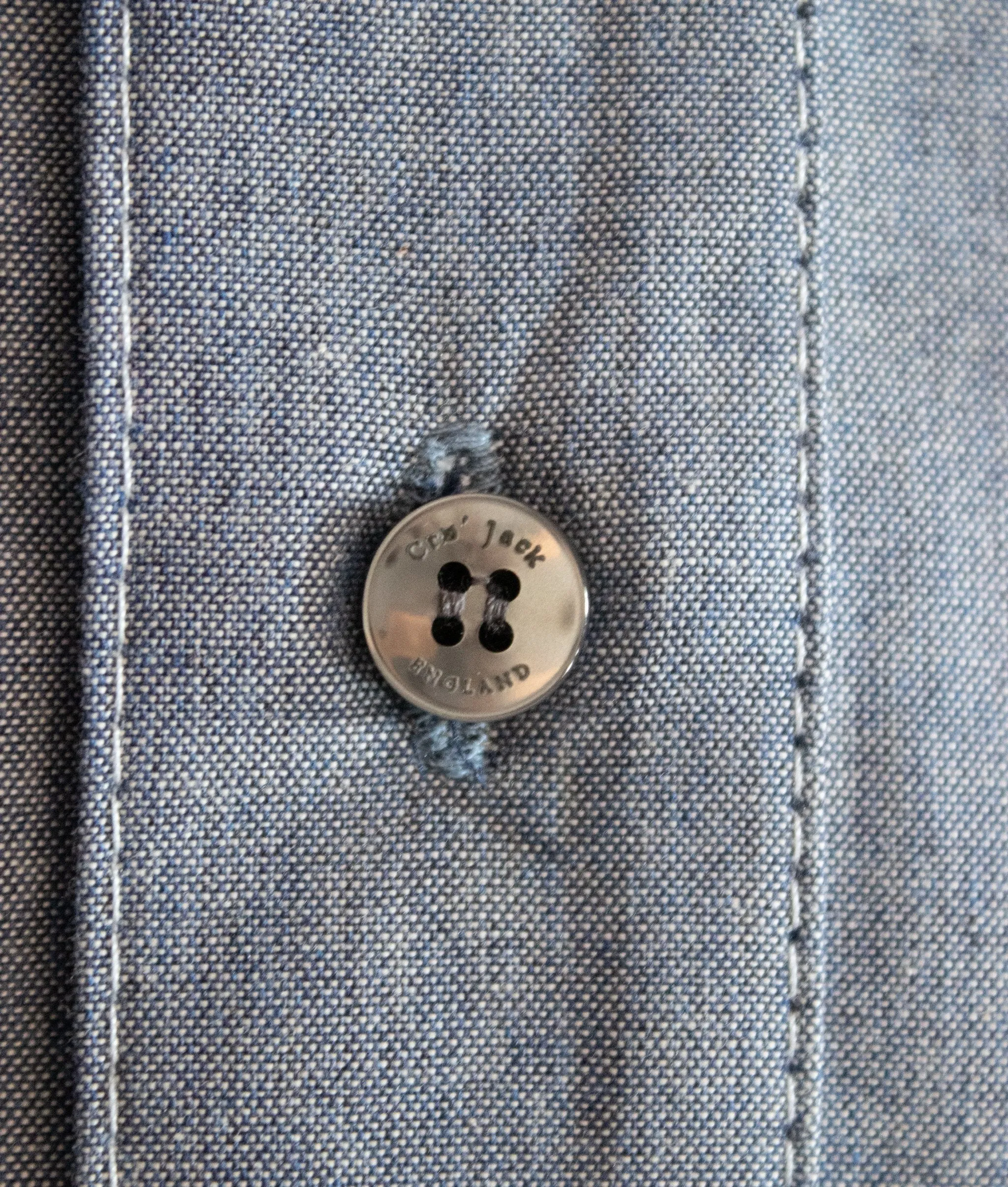 Bridge Shirt - Light Blue Chambray | By Cro'Jack