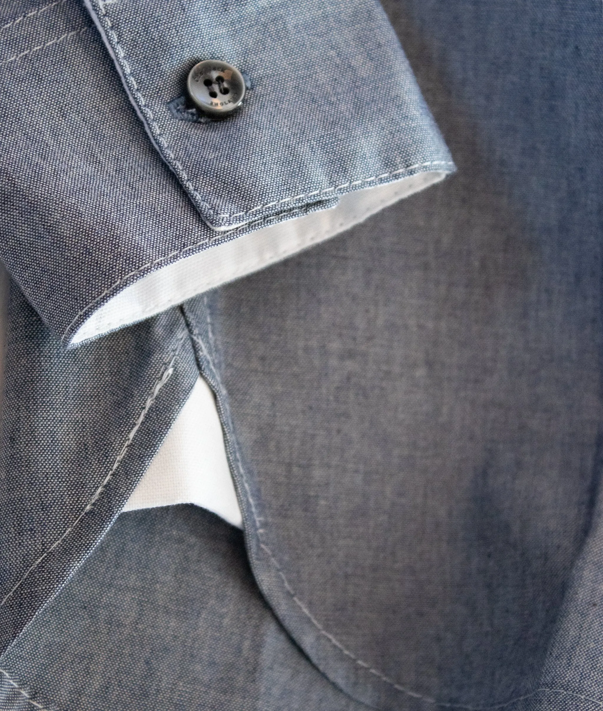 Bridge Shirt - Light Blue Chambray | By Cro'Jack