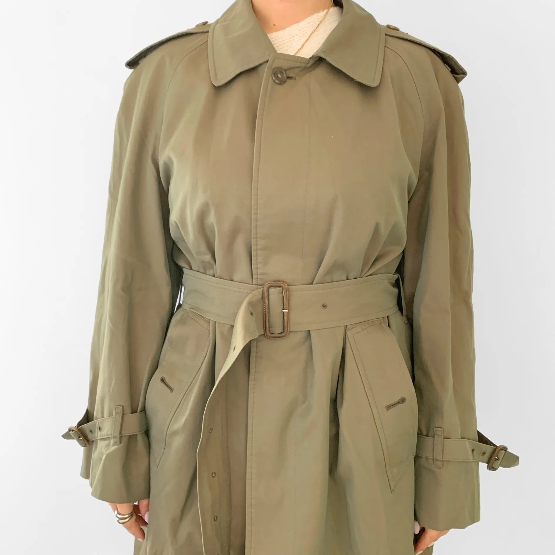 Burberry Trench Coat Cotton