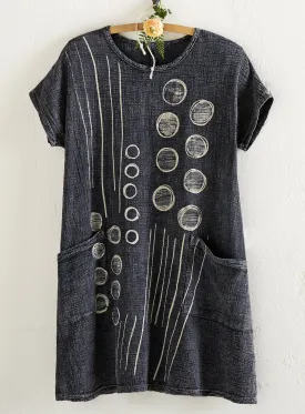 Chalkboard Art T-Shirt Dress