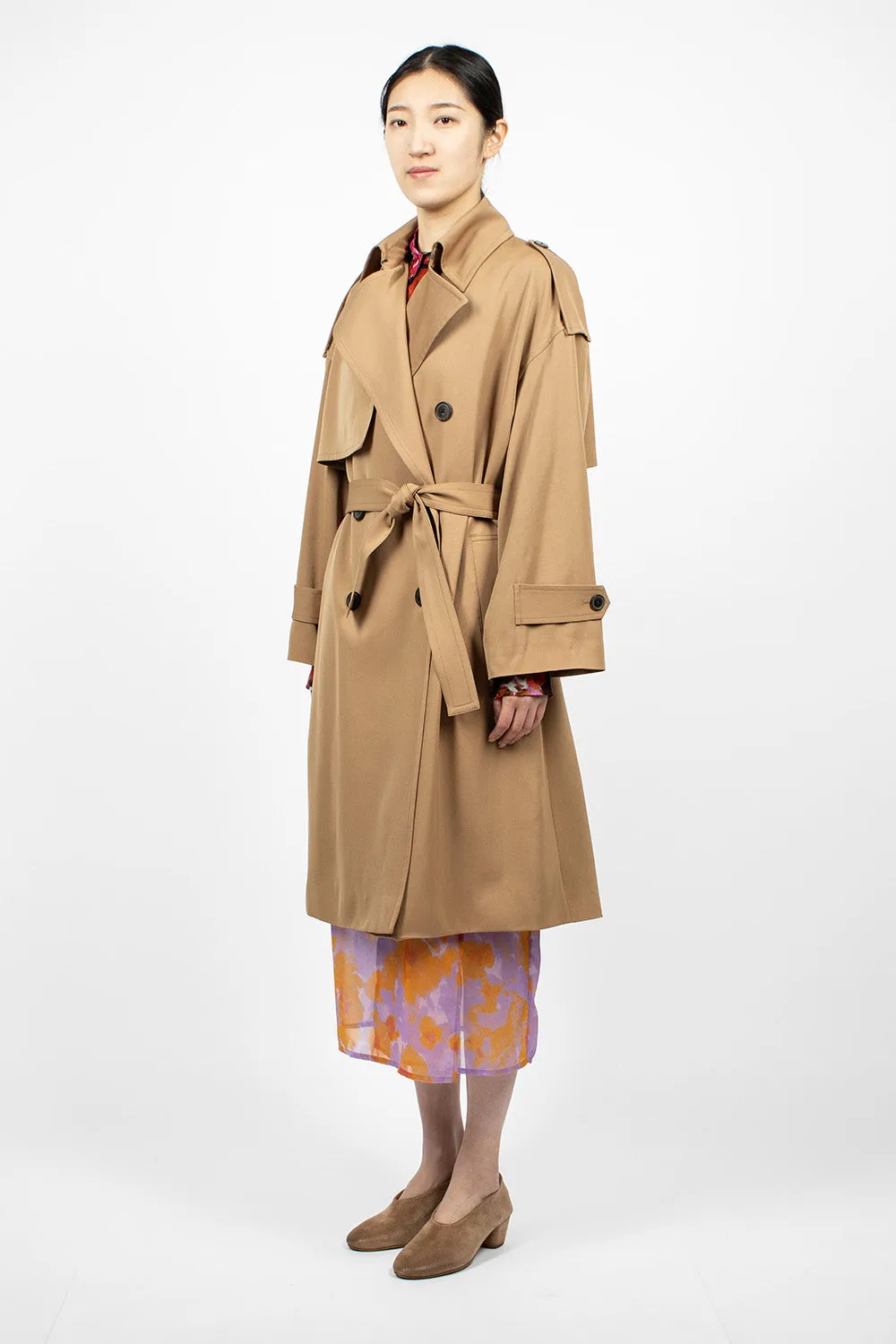 Classic Trench Coat Camel