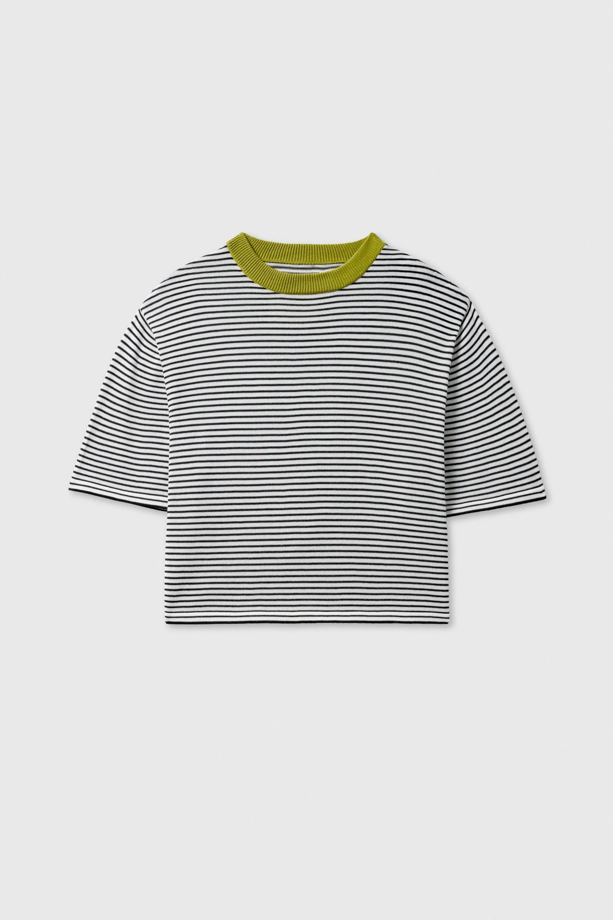 Cordera - Cotton Striped T-Shirt - Lima