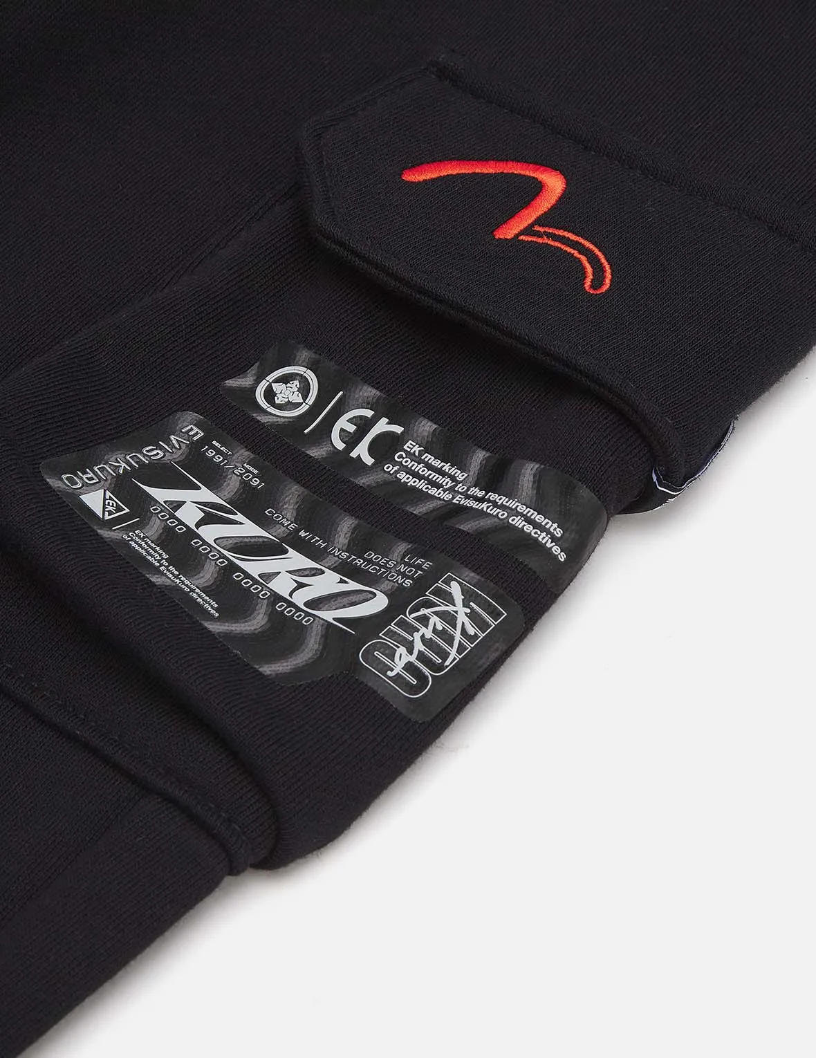 Eclipse Seagull Print Cargo Sweatpants