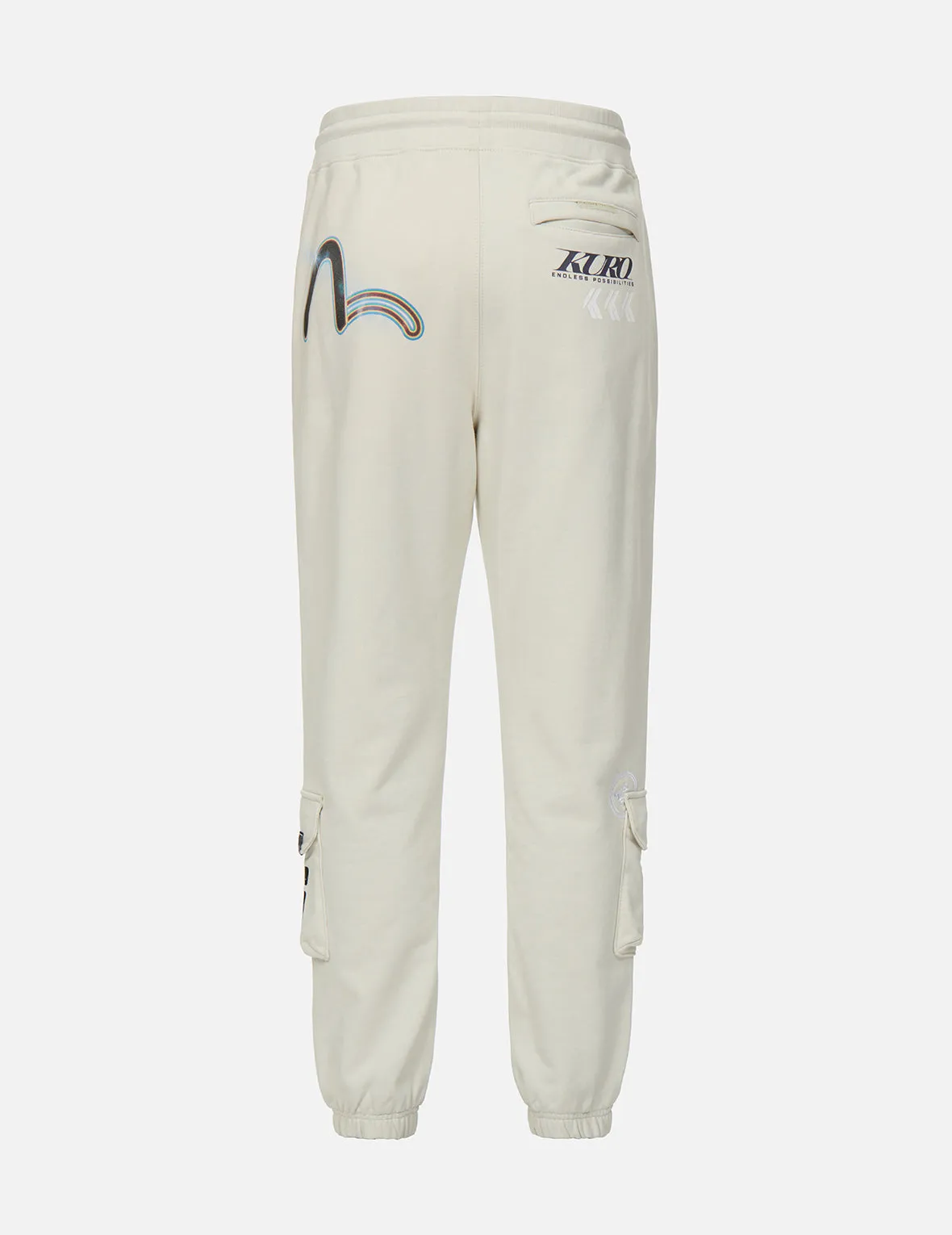 Eclipse Seagull Print Cargo Sweatpants