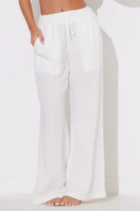 Gauze Wide Leg Pants