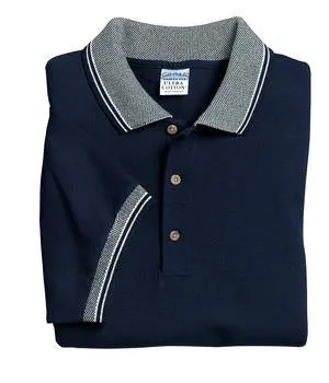 Gildan Ultra Cotton - Pique Knit Sport Shirt with Jacquard Trim.  31000