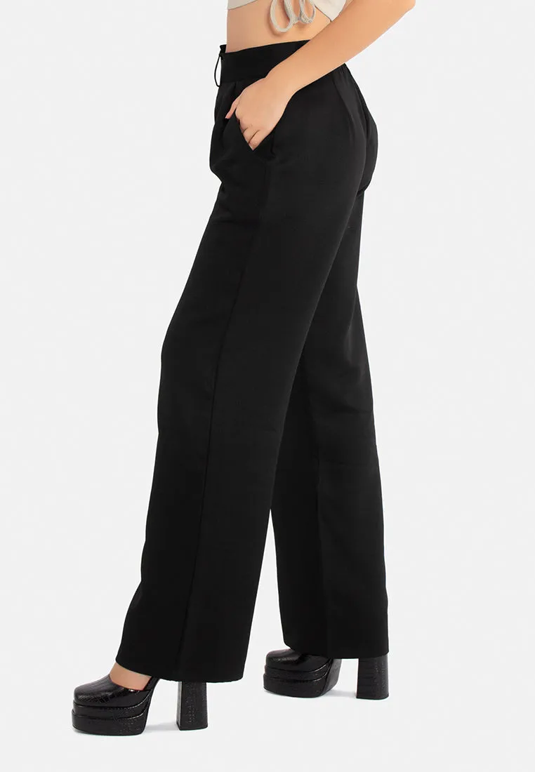 High Waist Flared Pants