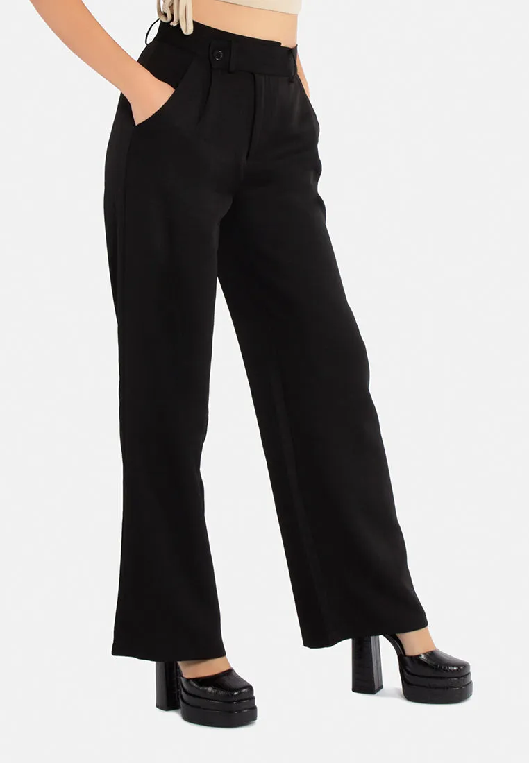 High Waist Flared Pants