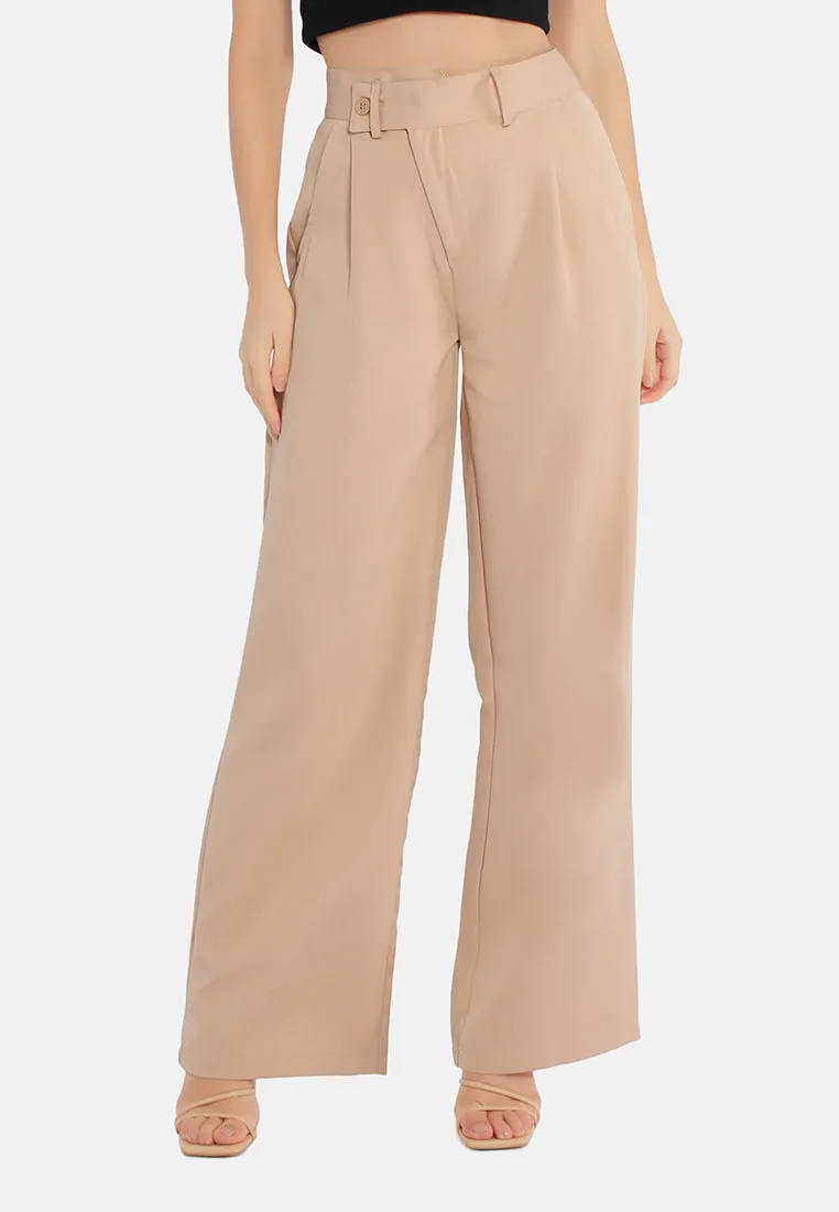 High Waist Flared Pants