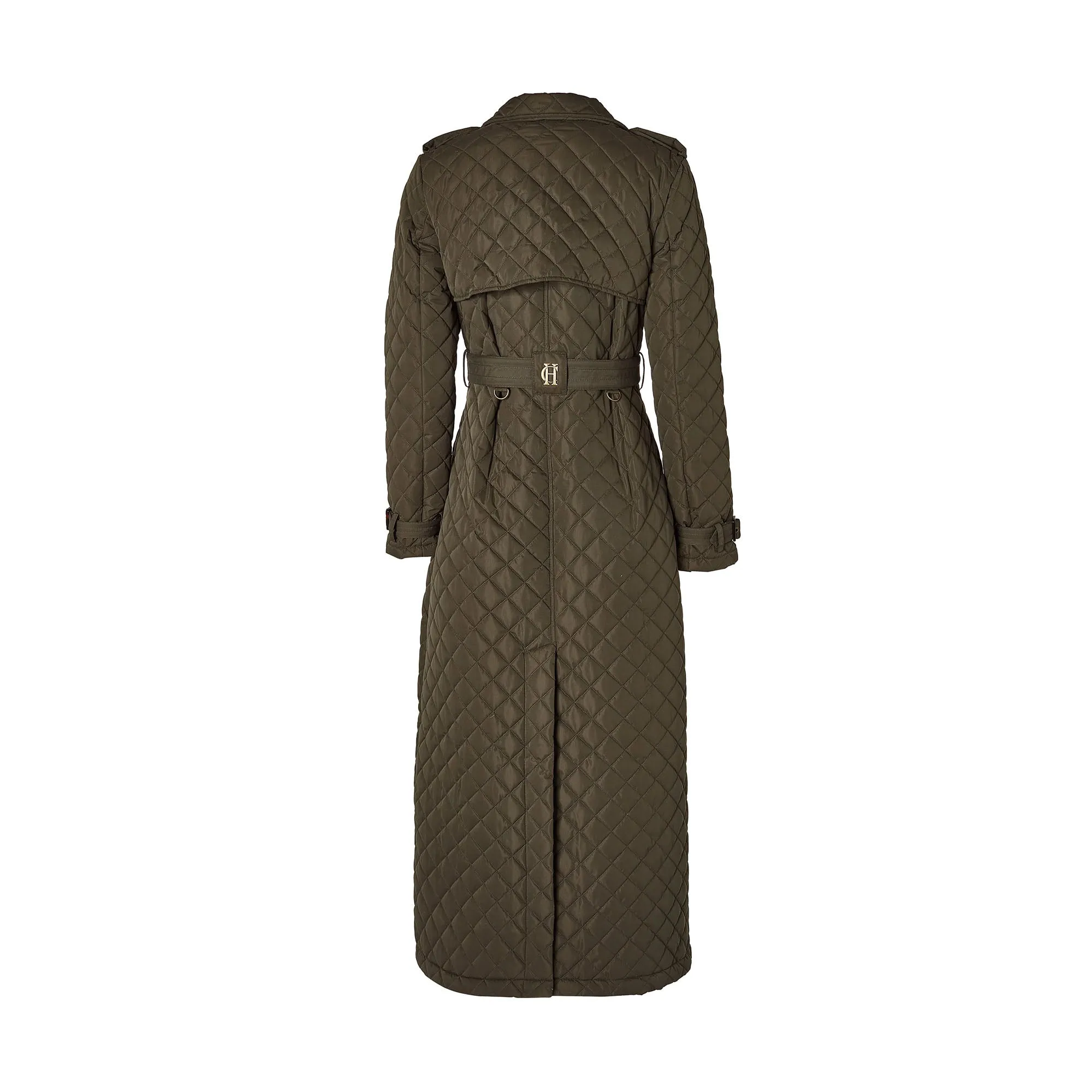 Holland Cooper Ladies Enstone Quilted Trench Coat