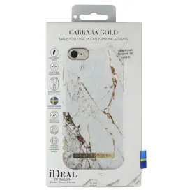 iDeal of Sweden Slim Hardshell Marble Case for Apple iPhone 8/7 - Carrara Gold