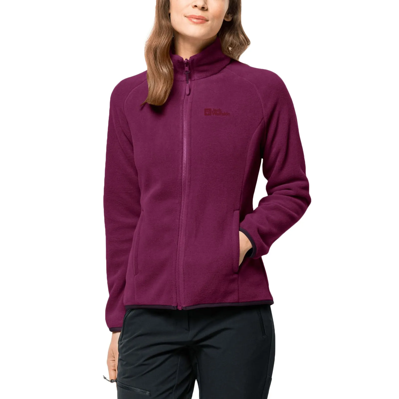 Jack Wolfskin Womens Moonrise Full Zip Fleece Jacket