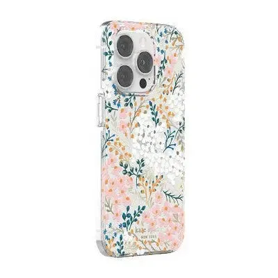 Kate Spade New York Apple iPhone 14 Pro Protective Hardshell Case - Multi Floral