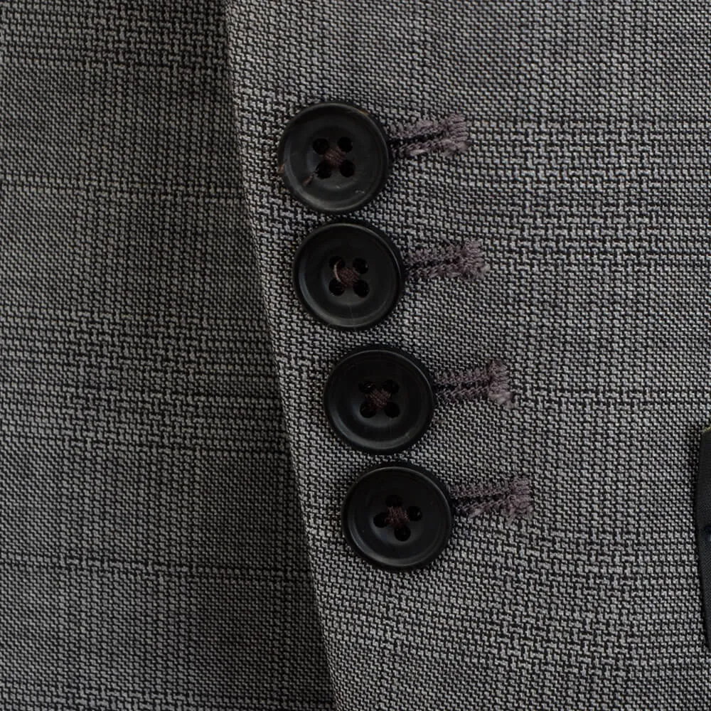 Lanificio F.lli Cerruti Grey Tonal Check Suit