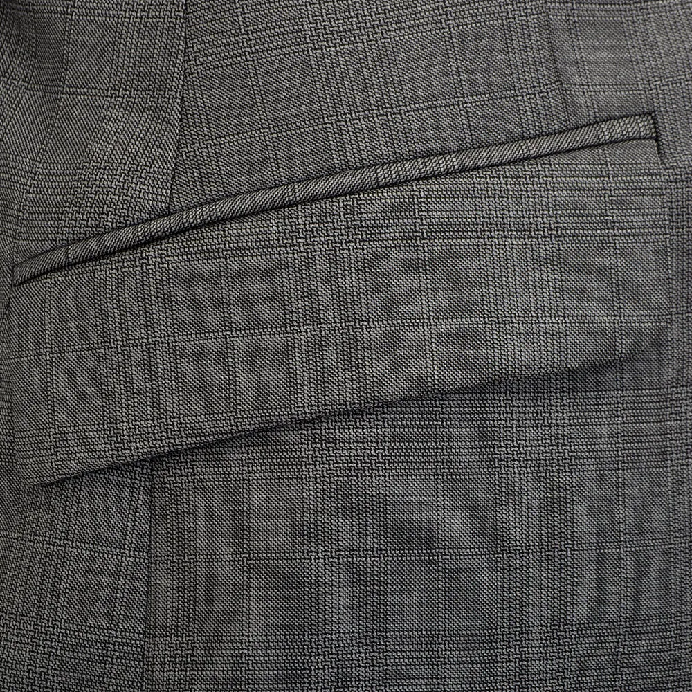 Lanificio F.lli Cerruti Grey Tonal Check Suit