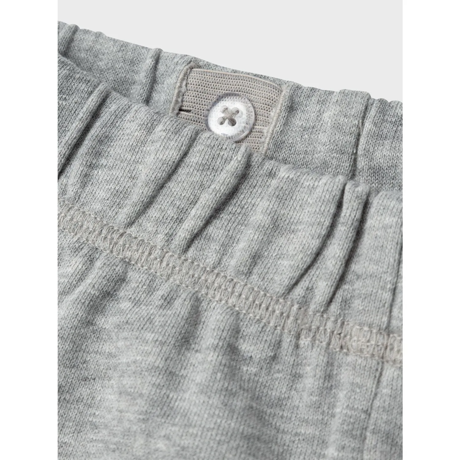 Lil'Atelier Grey Melange Lander Loose Sweatpants