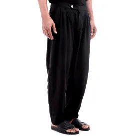 Linen wide leg pants