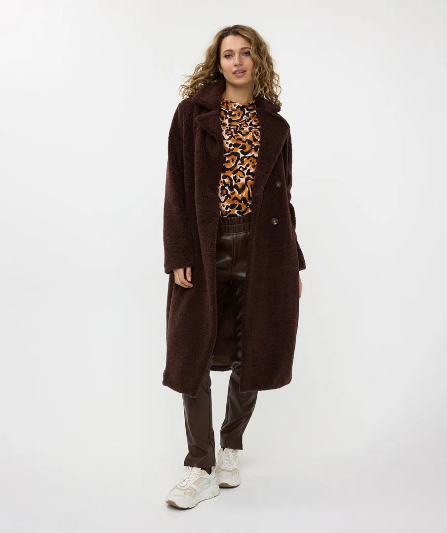 Long Boucle Coat