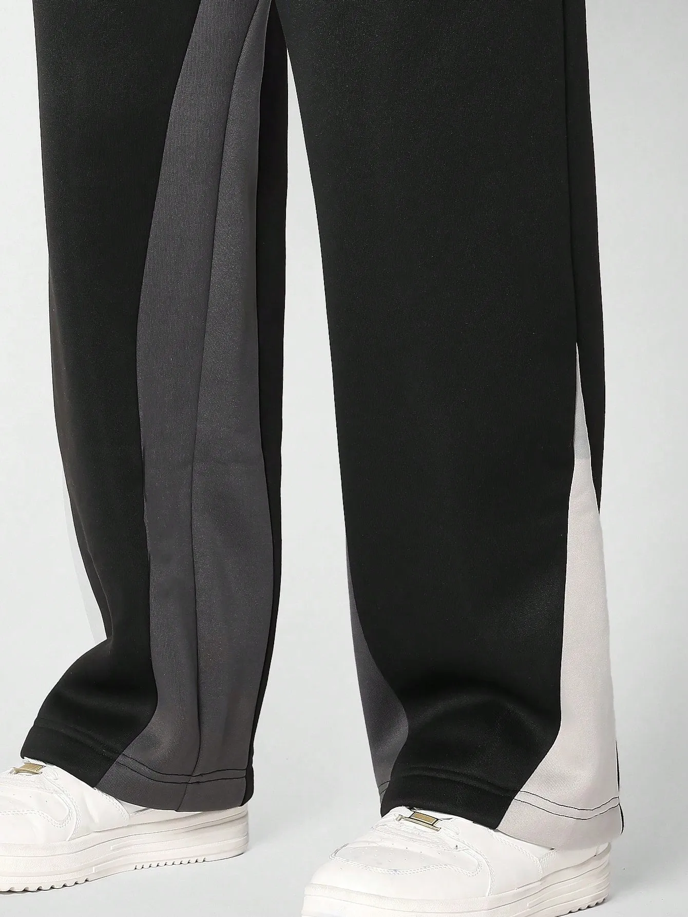 Loose Fit Baggy Drop Crotch Colorblock Sweatpants