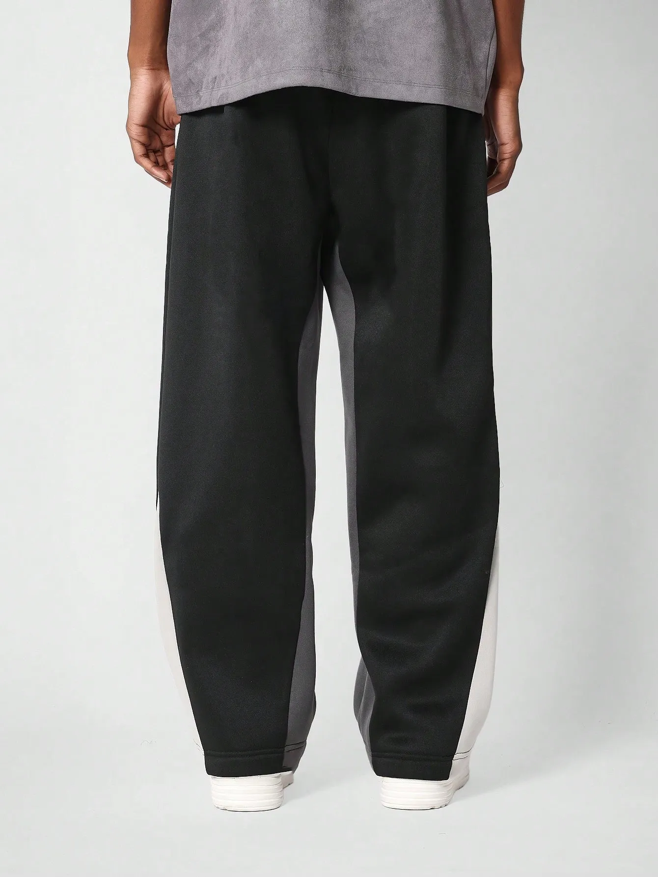 Loose Fit Baggy Drop Crotch Colorblock Sweatpants