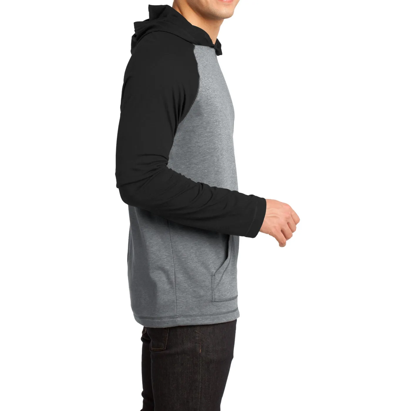 Men's Young 50/50 Raglan Hoodie