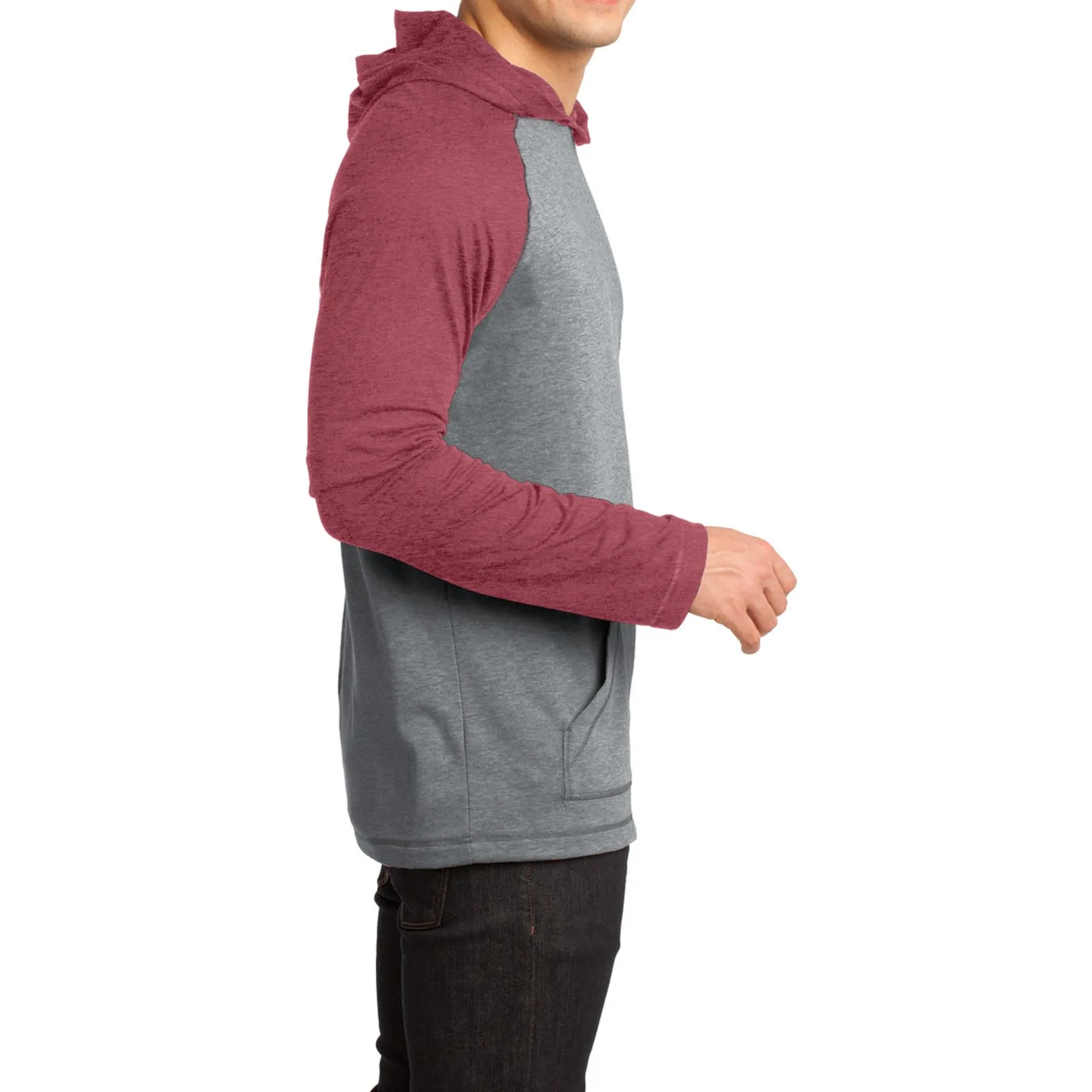 Men's Young 50/50 Raglan Hoodie