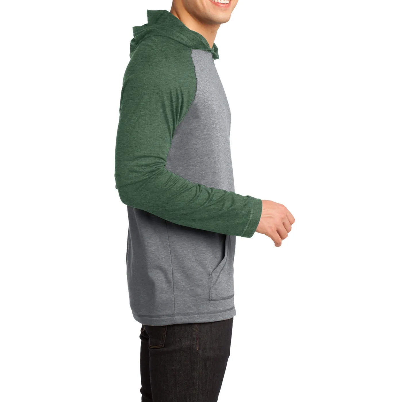 Men's Young 50/50 Raglan Hoodie