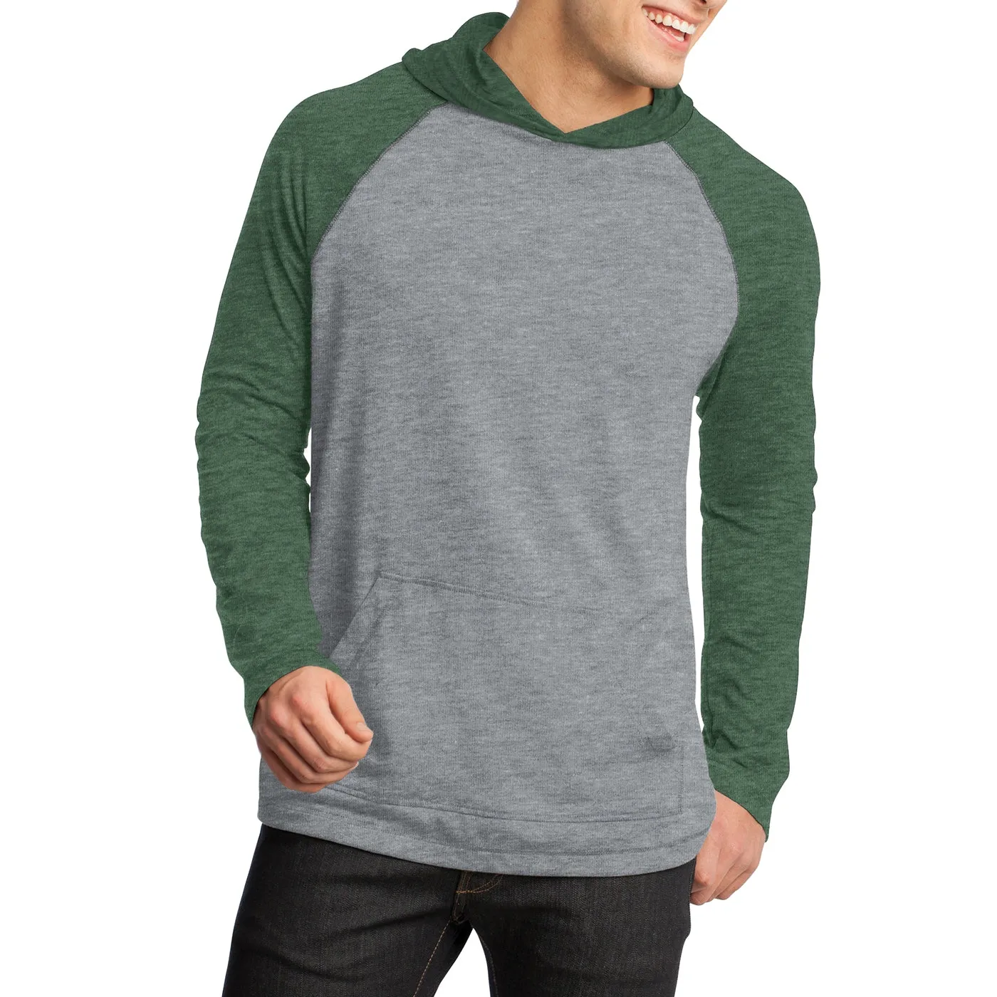 Men's Young 50/50 Raglan Hoodie