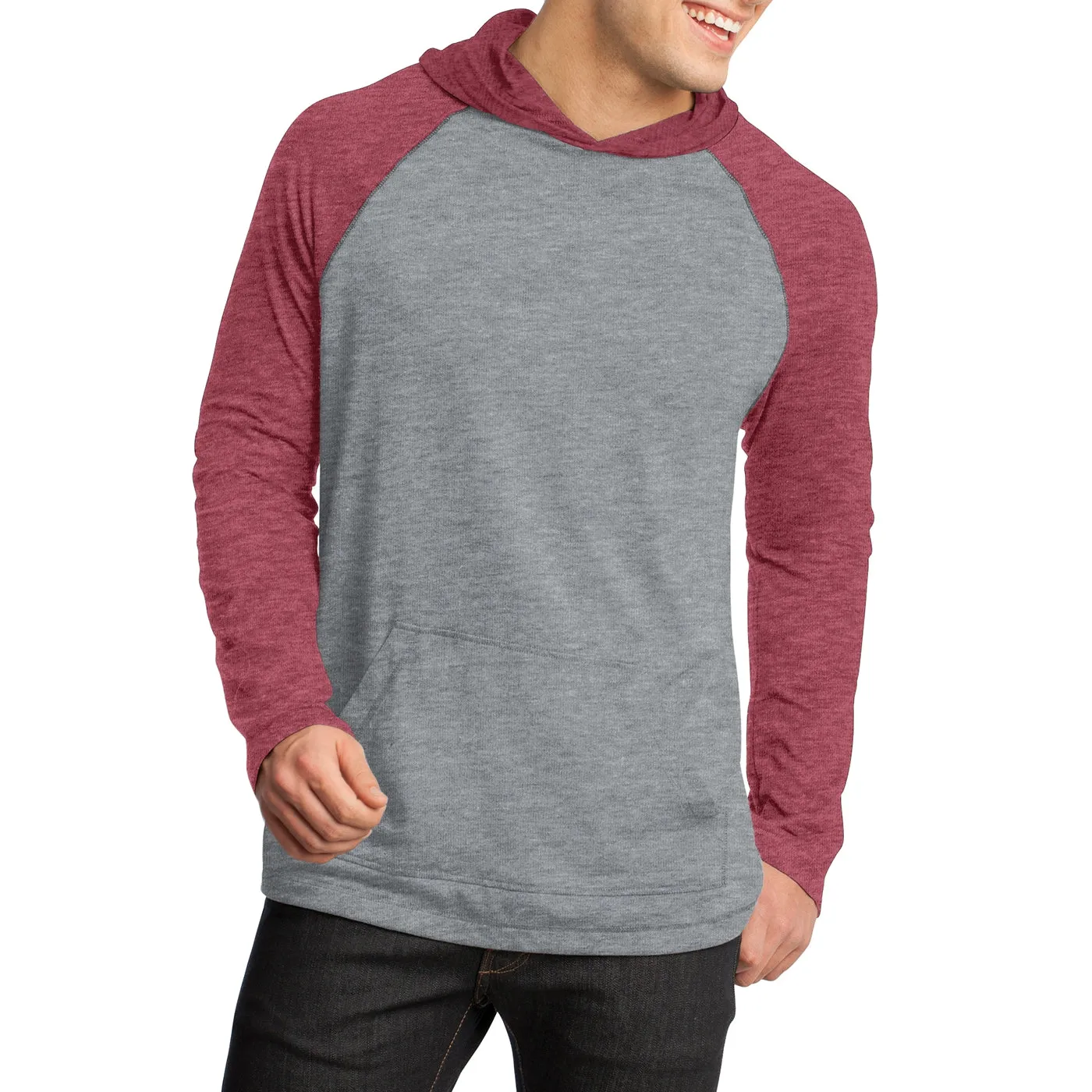 Men's Young 50/50 Raglan Hoodie