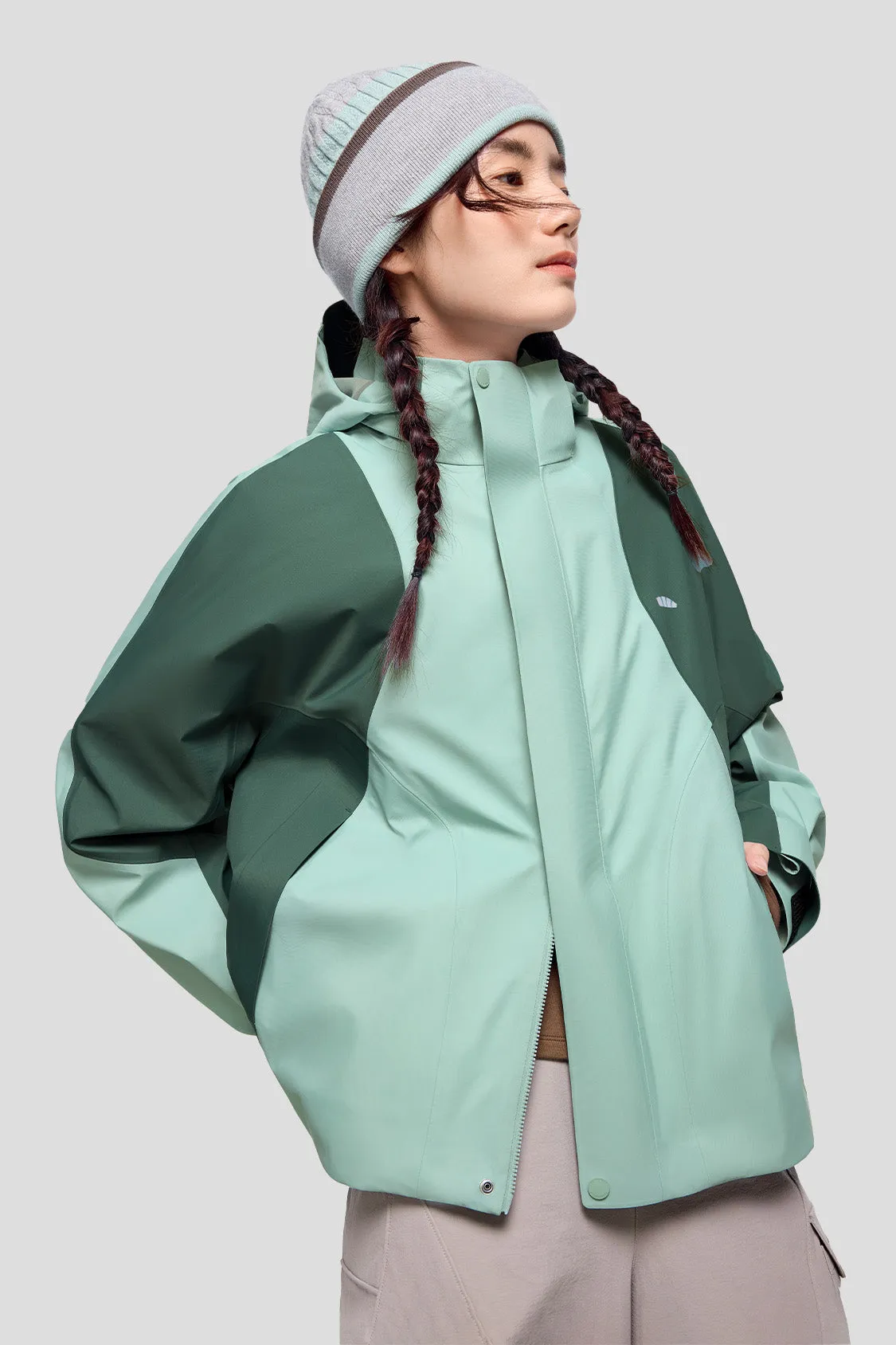 ModuWarm - Women's Detachable Hood Jacket