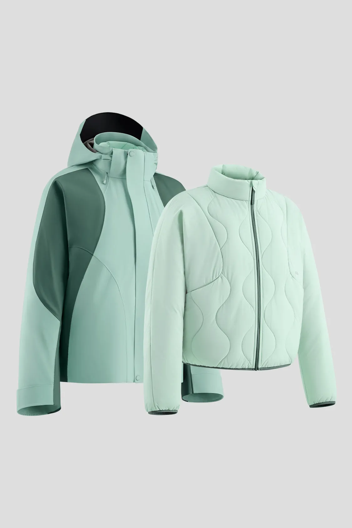 ModuWarm - Women's Detachable Hood Jacket