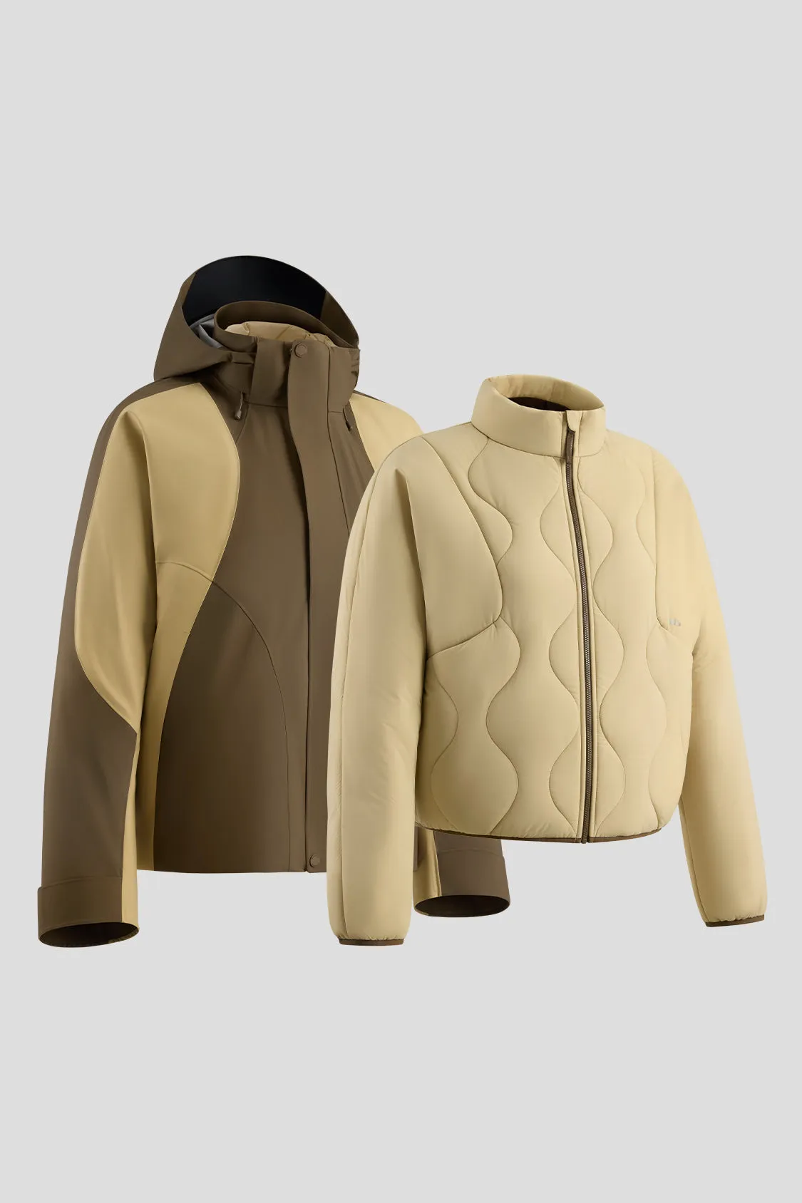 ModuWarm - Women's Detachable Hood Jacket