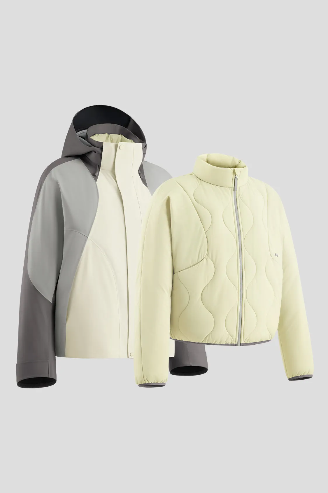 ModuWarm - Women's Detachable Hood Jacket