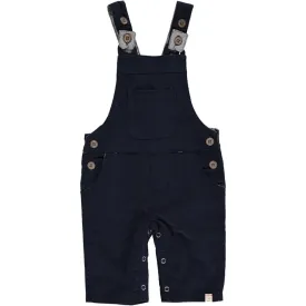 Navy Harrison Cord Overalls