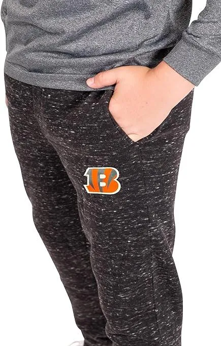 NFL Official Youth Super Soft Supreme Jogger Sweatpants|Cincinnati Bengals