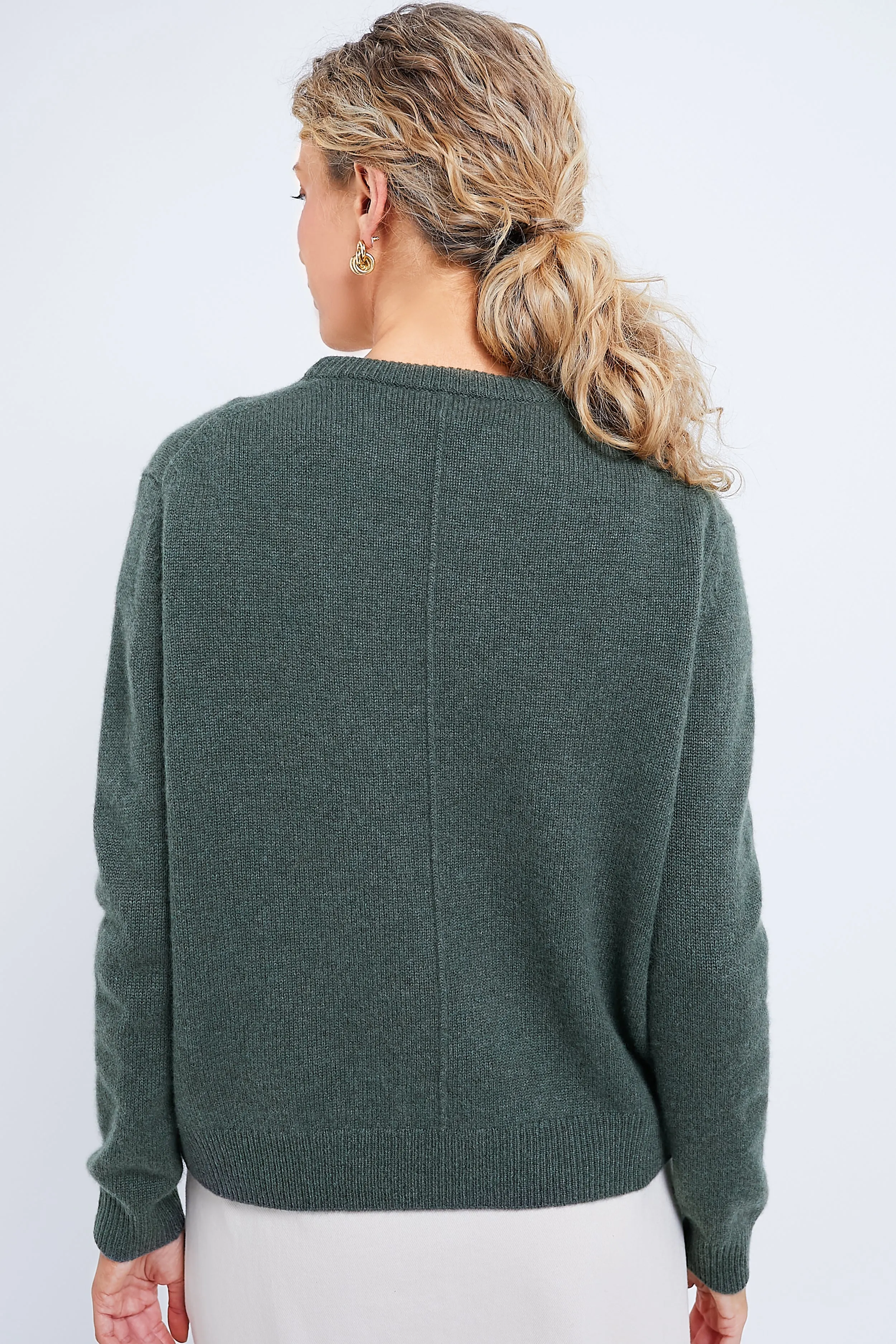 Olive Green Bodie Boyfriend Crewneck