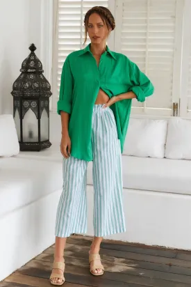 On The Flipside Pants Green