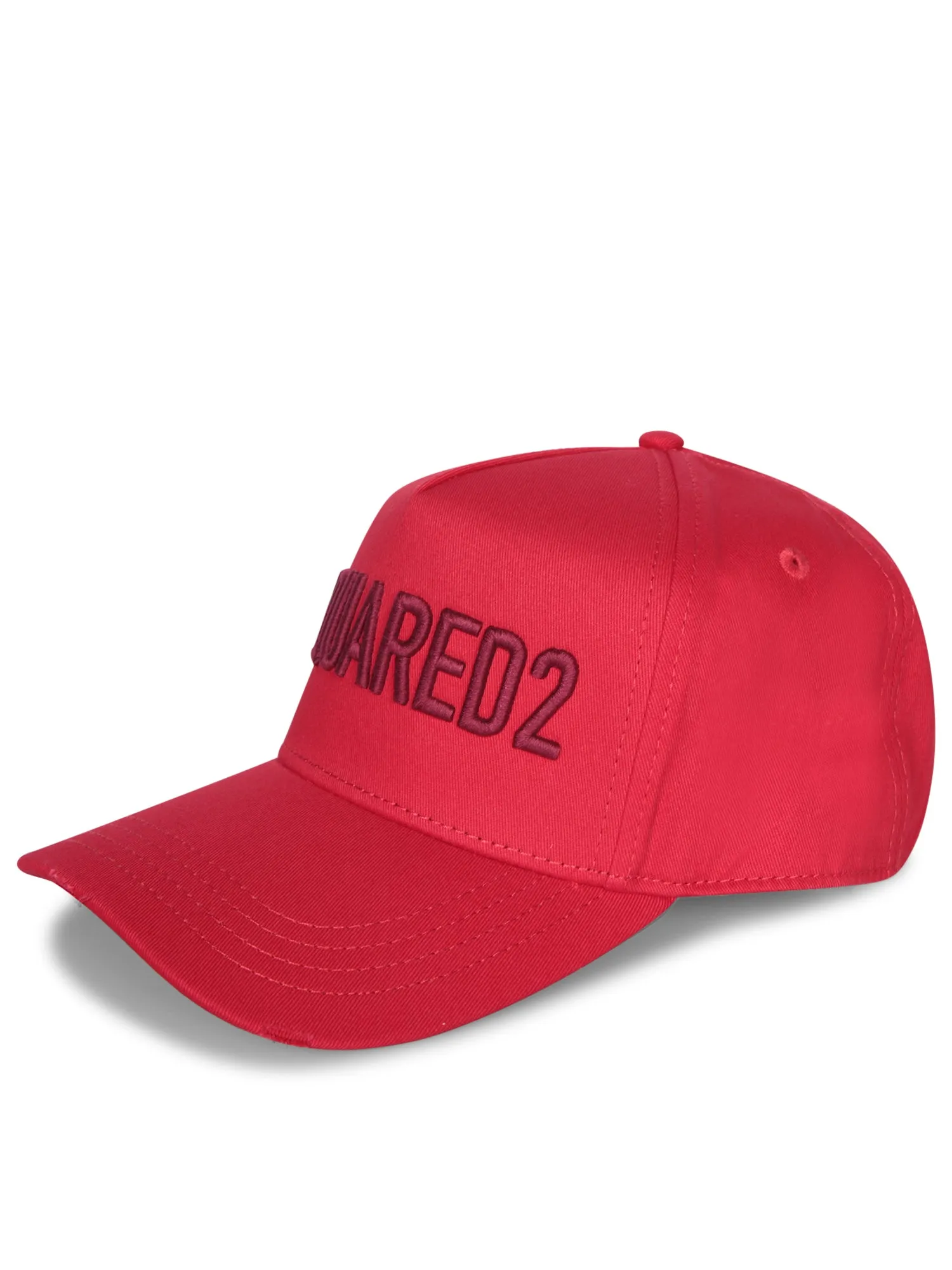 Red Logo Gabardine Baseball Cap