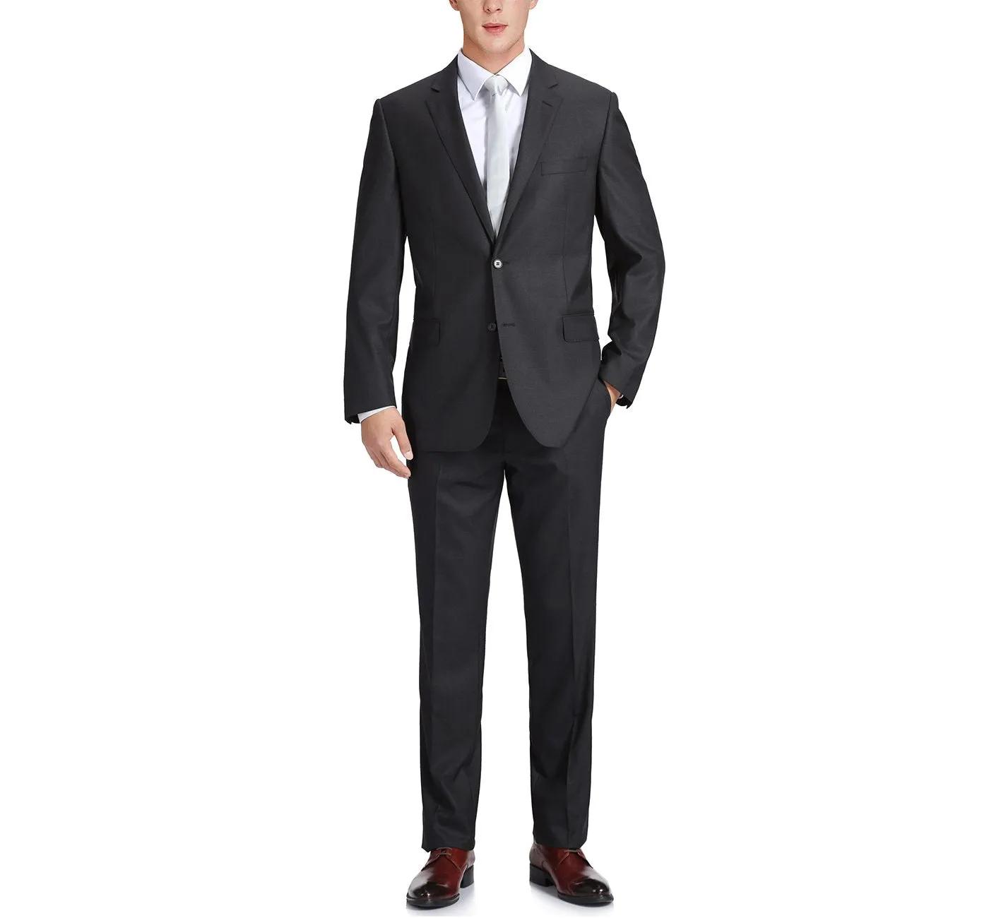 Renoir 100% Wool Slim Fit Suit