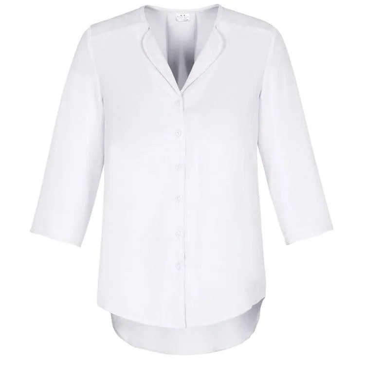 S015LT Biz Collection Lily Ladies Longline Blouse