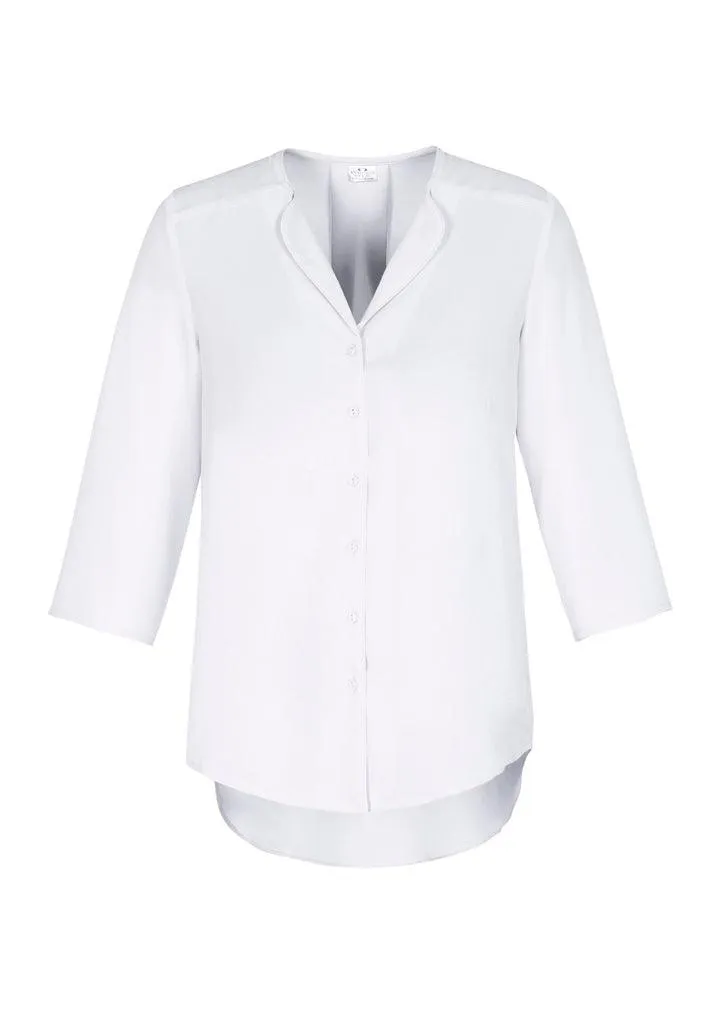 S015LT Biz Collection Lily Ladies Longline Blouse