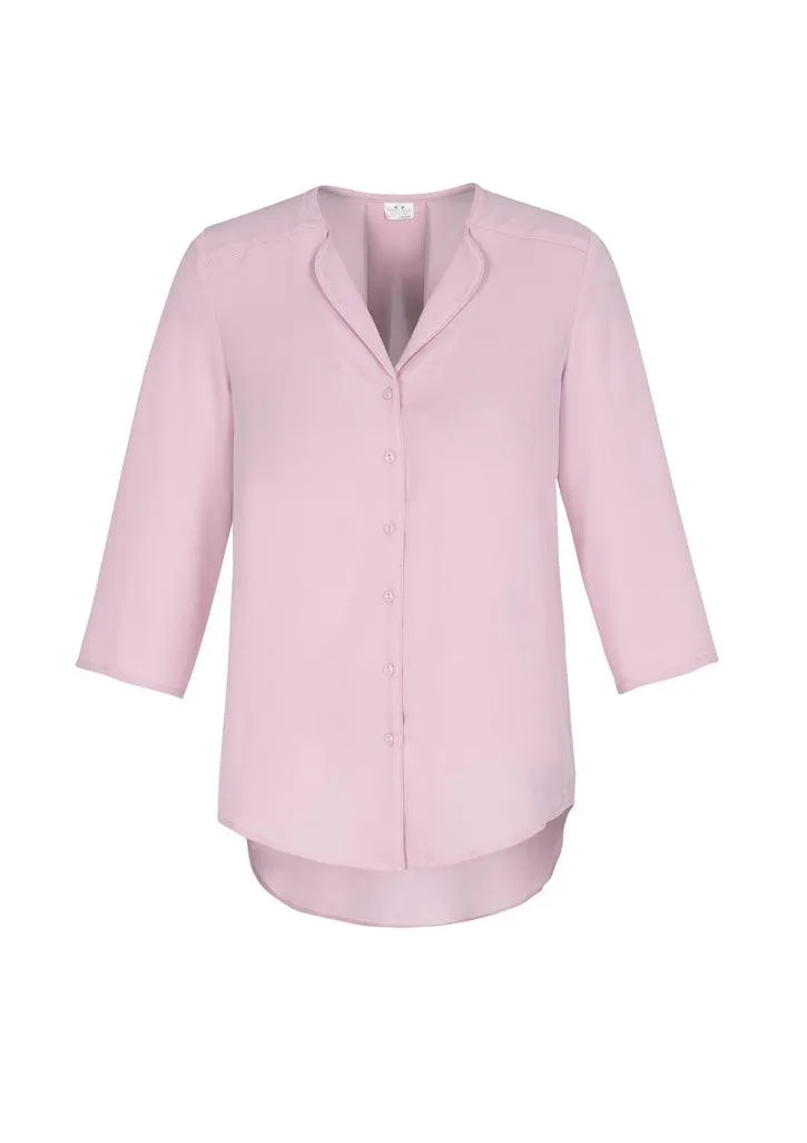 S015LT Biz Collection Lily Ladies Longline Blouse