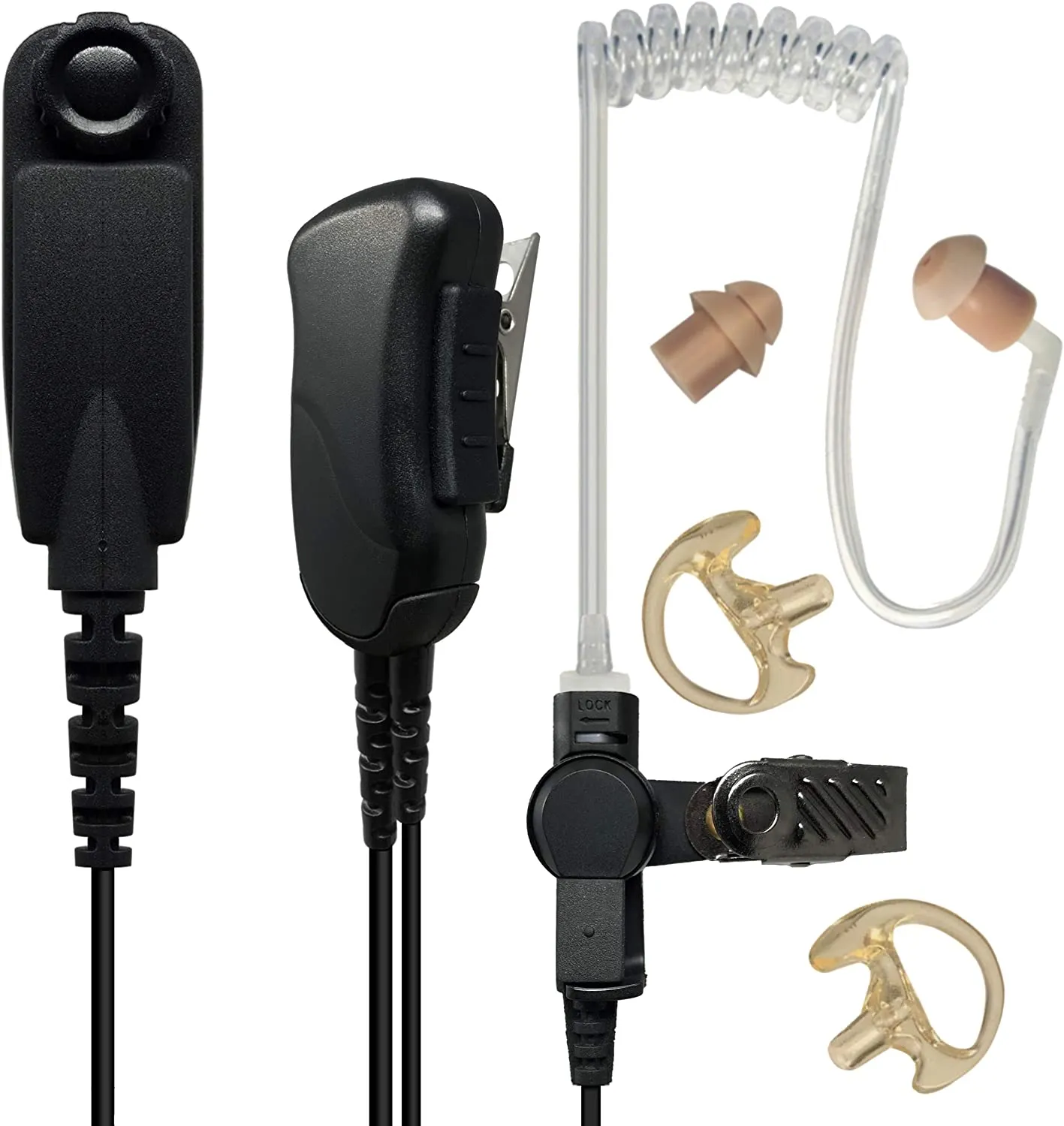 Sheepdog Lapel Mic Earpiece, Motorola APX